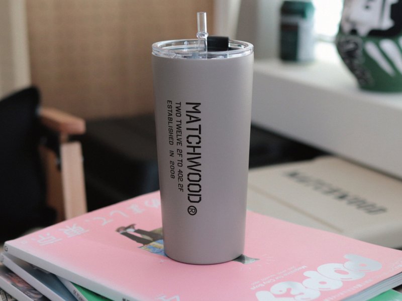 Military tumbler 冰热两用随行杯 附吸管 3色可选 - 水瓶/水壶 - 不锈钢 灰色
