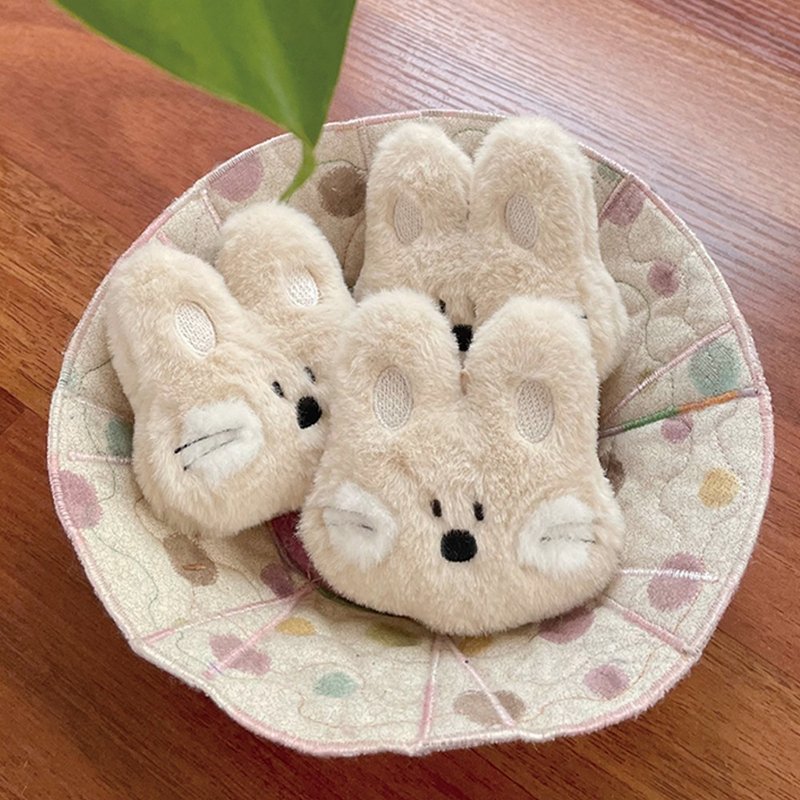 快乐兔布拉德钥匙圈 - 钥匙链/钥匙包 - 其他人造纤维 咖啡色