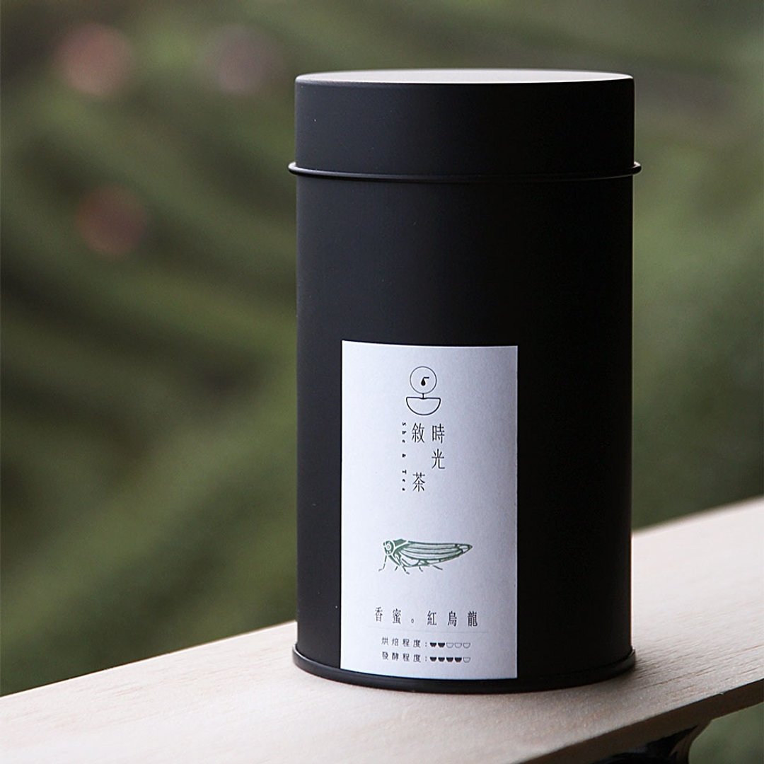 夏摘・香蜜红乌龙・100g - 茶 - 其他金属 黑色