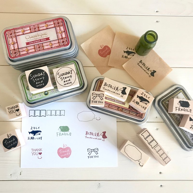 橡皮图章 - 印章/印台 - 橡胶 白色