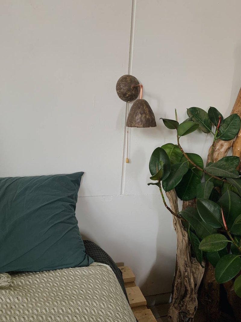 Ceramic Wall Sconce Lamps Lighting Fixture - Wall lamp Bedside lamp - 灯具/灯饰 - 陶 白色