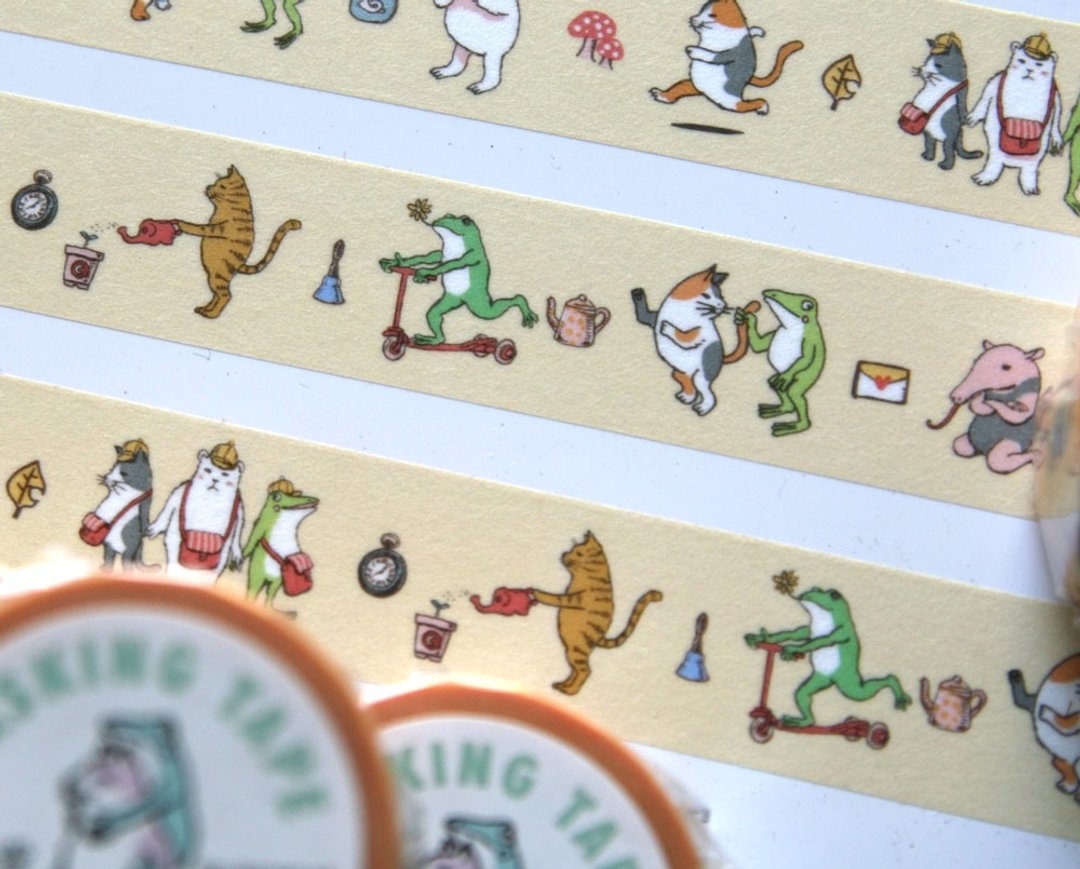 Masking tape cream - 纸胶带 - 纸 黄色