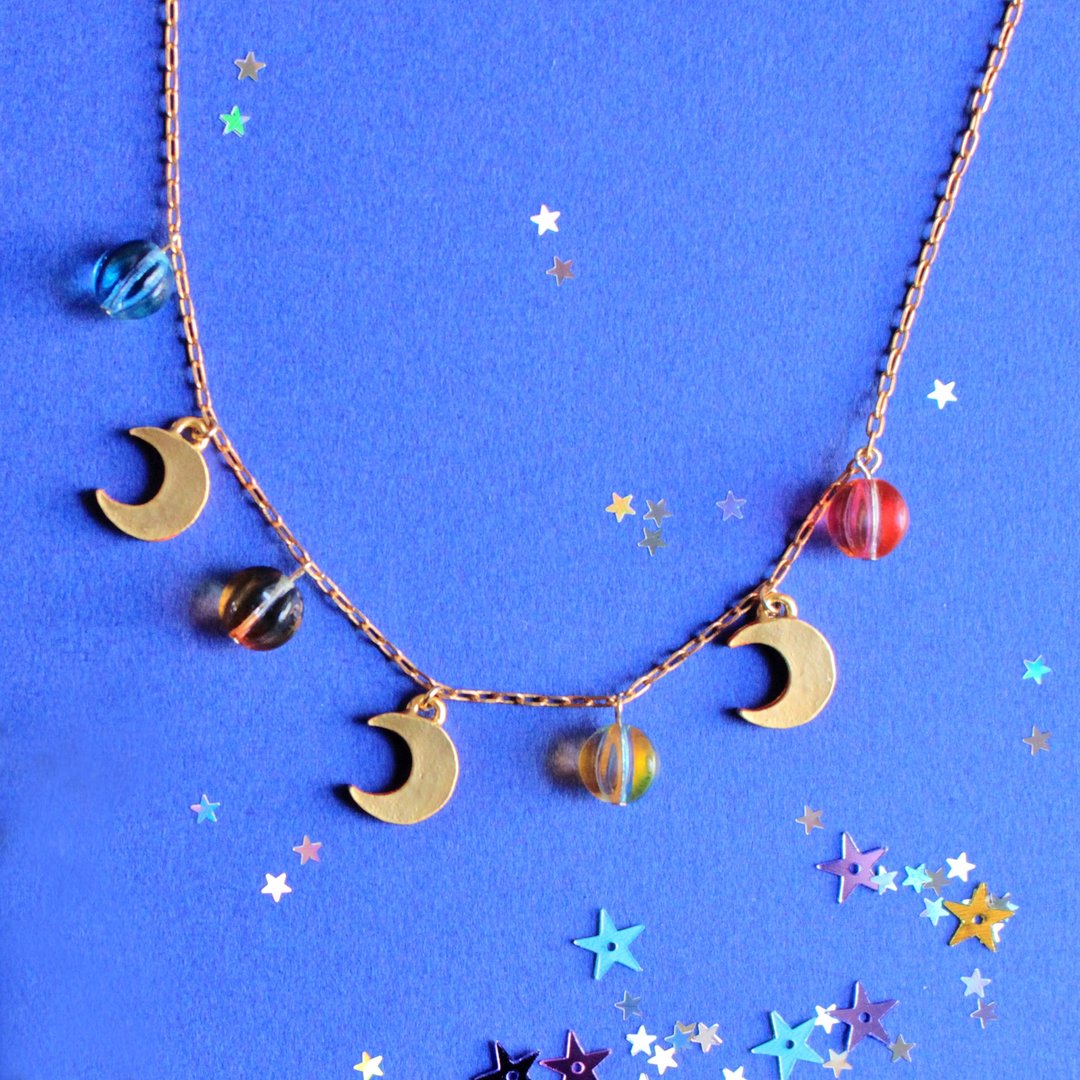 Entertainer Necklace ENTERTAINER / Necklace NE 374 - 项链 - 其他金属 多色