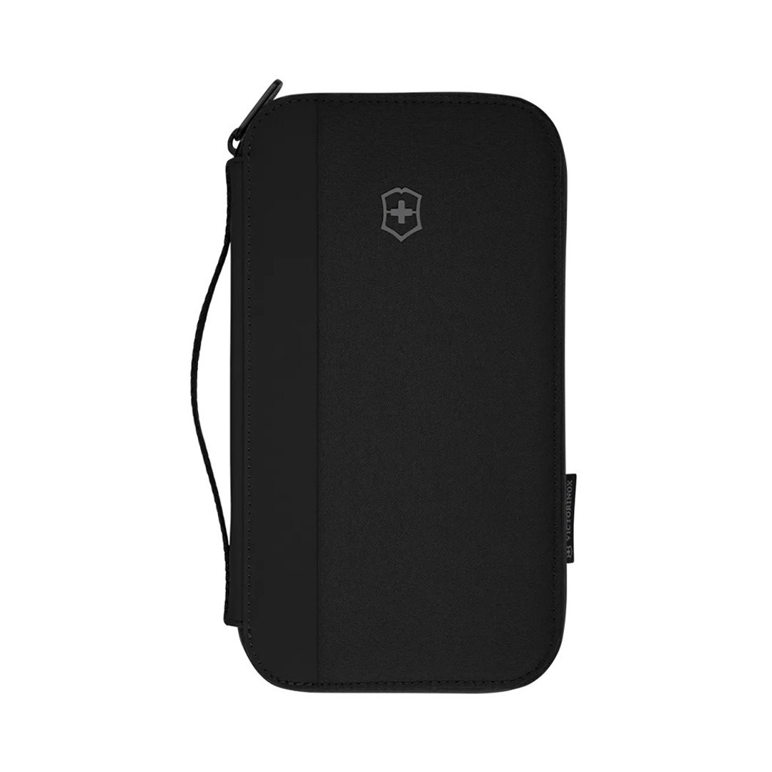 VICTORINOX 瑞士维氏 Travel Essentials 旅行事务夹 黑 653371 - 皮夹/钱包 - 聚酯纤维 黑色