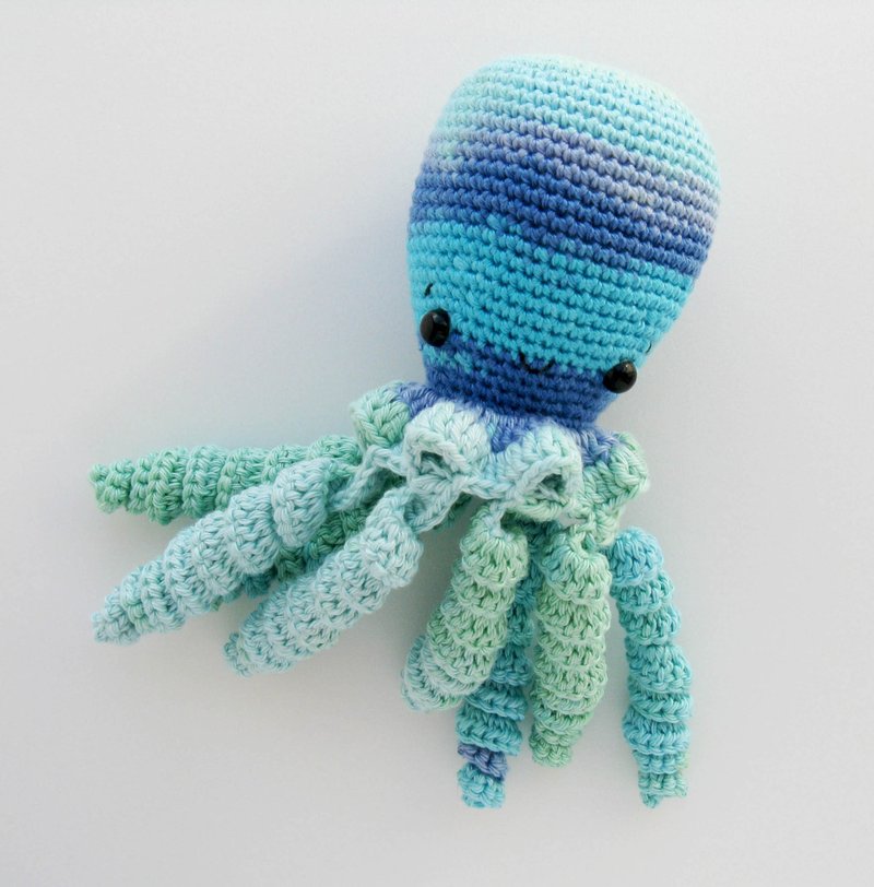 Crochet Pattern Octopus DIY Amigurumi Crochet Pattern, PDF file digital download - 手工艺教程/工具书 - 其他材质 