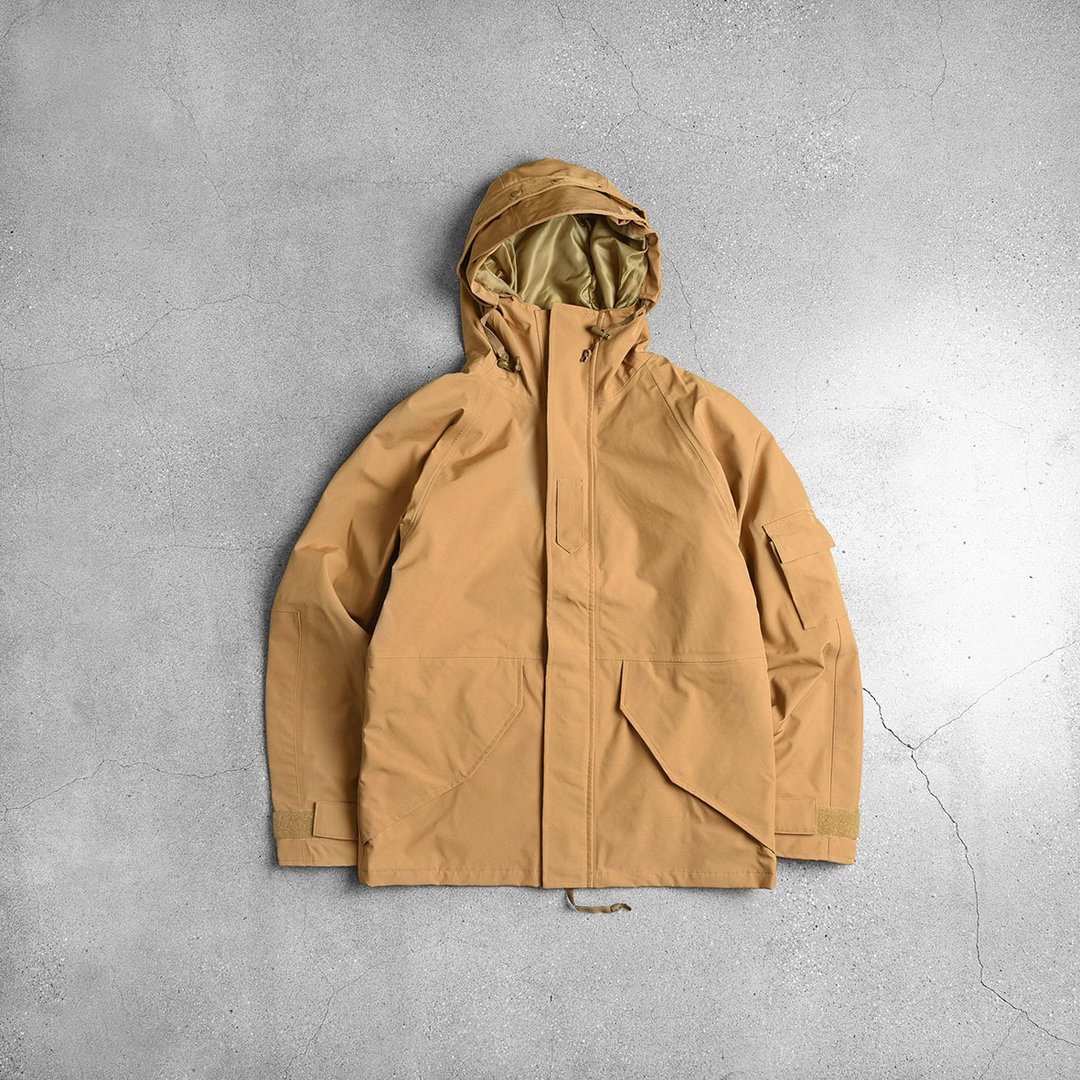 ECWCS Parka 美军极地防寒外套 / Vintage 古着 / 欧洲军装 - 中性连帽卫衣/T 恤 - 其他材质 黄色