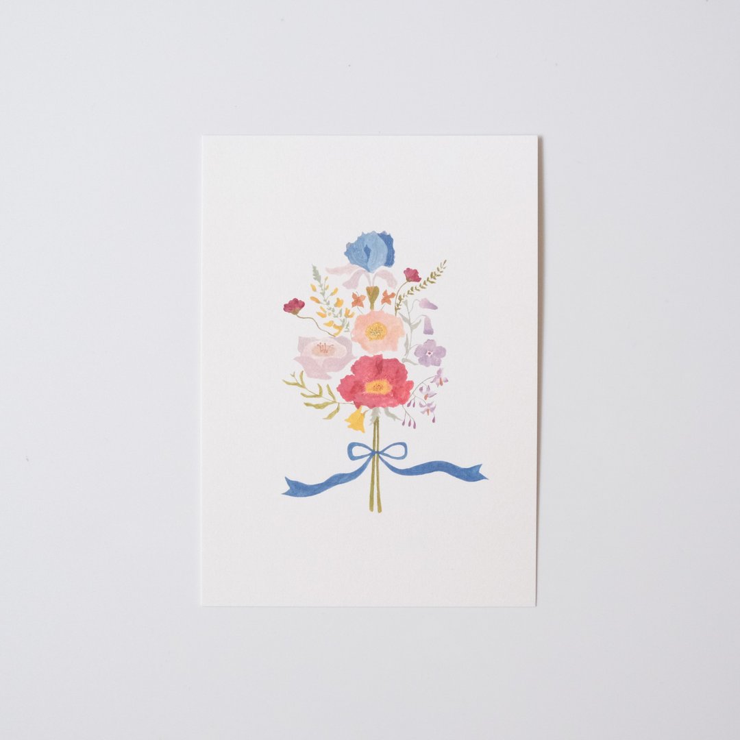 Bouquet 明信片 - 卡片/明信片 - 纸 