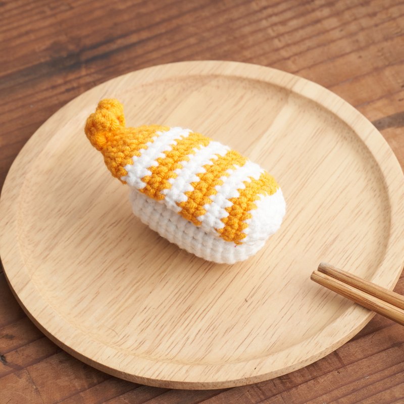 pom pom sushi 针织寿司【鲜虾】 - 玩具 - 聚酯纤维 