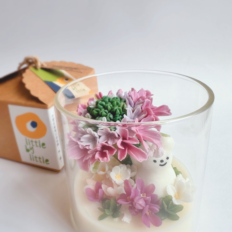 蜜蜡花丨蜡烛丨香氛丨小花盒丨礼物丨公仔丨定制 - 蜡烛/烛台 - 蜡 多色