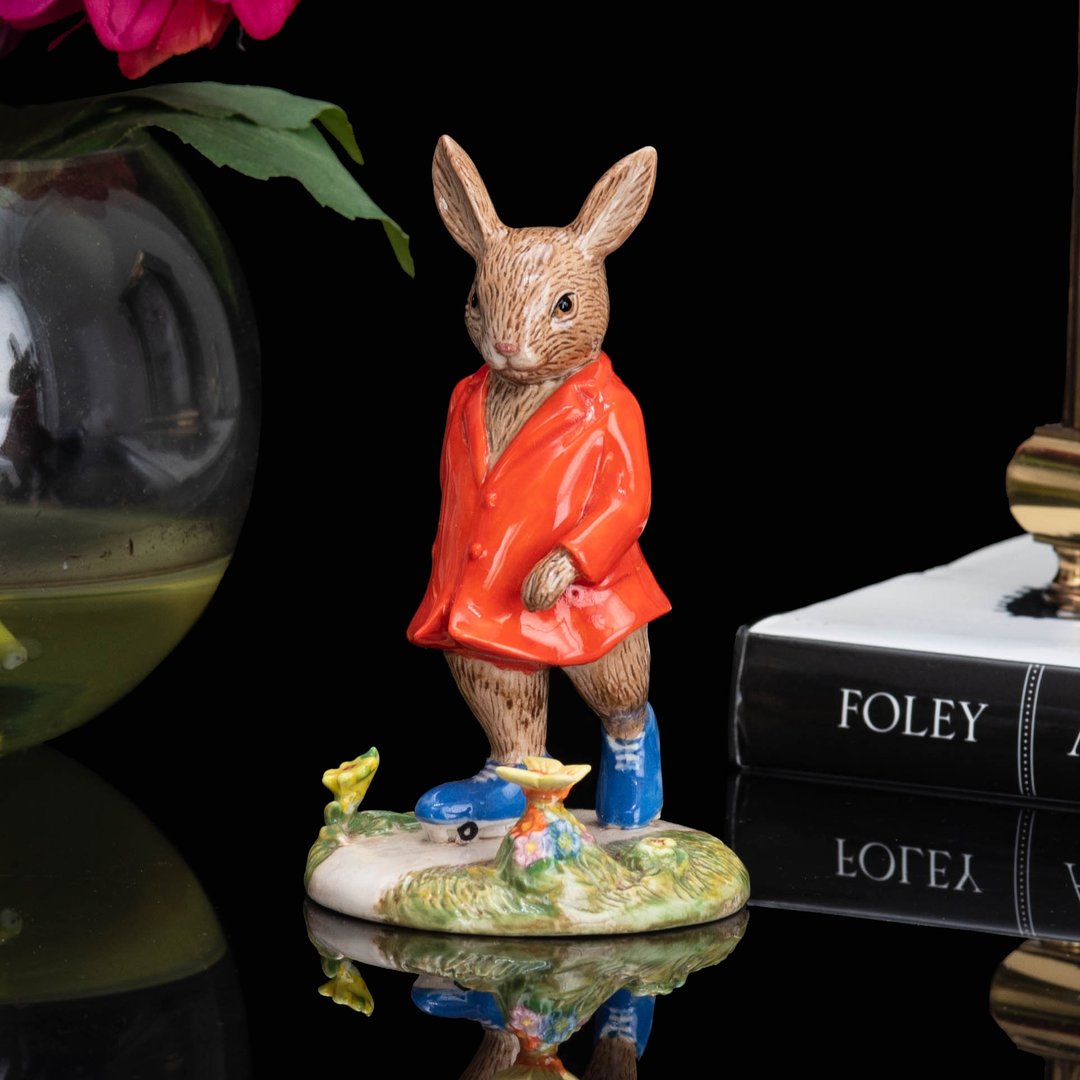 英国Royal Doulton班尼兔Bunnykins Harry手工陶瓷公仔雕塑 - 玩偶/公仔 - 瓷 