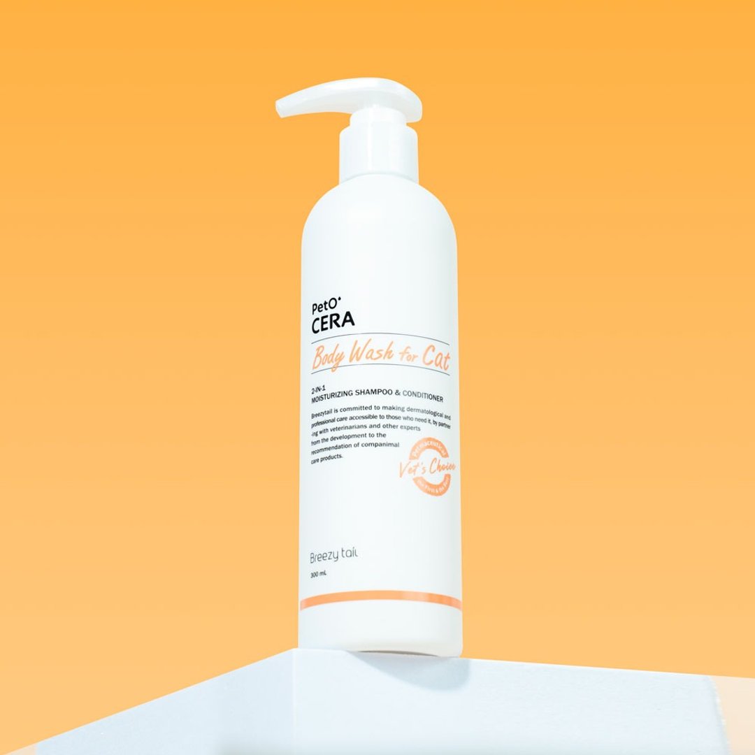 【猫用品】Breezytail 肌本护-猫用猫薄荷沐浴露 300ml - 清洁/美容 - 浓缩/萃取物 