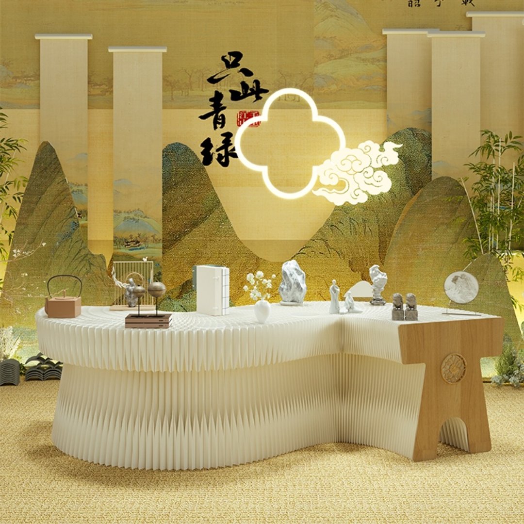 花窗长桌 白色 - 其他家具 - 纸 白色