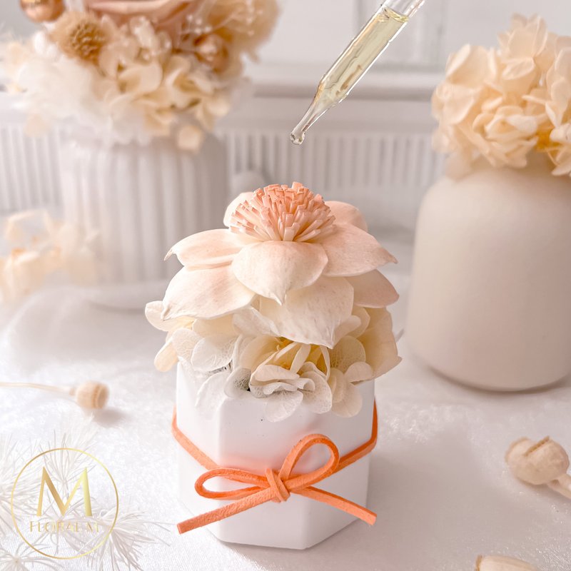 加州落日永氛扩香花加州橙 (赠送5ml香氛油) - 摆饰 - 植物．花 橘色