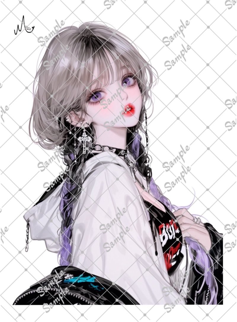 原创人物贴纸 - 贴纸 - 纸 