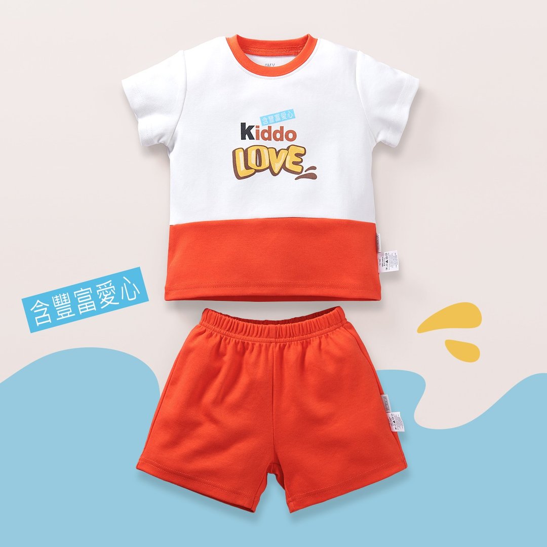 OMYMONSTER Kiddo 出奇宝 套装 - 包屁衣/连体衣 - 棉 