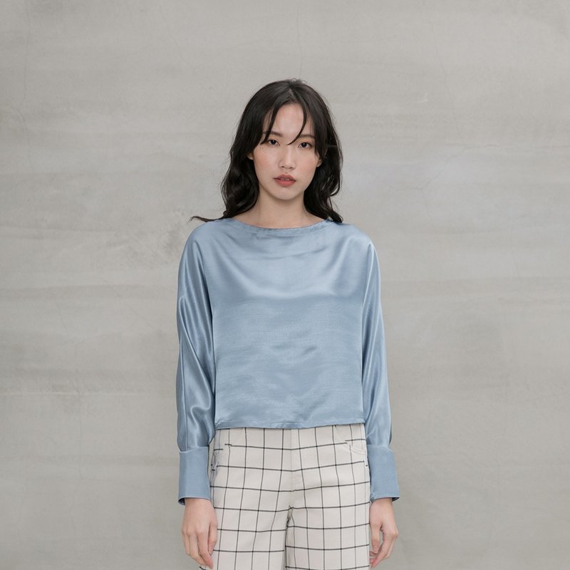黄金年代蝙蝠袖上衣 The Golden Years Batwing Sleeve Top T312 - 女装上衣 - 其他人造纤维 多色
