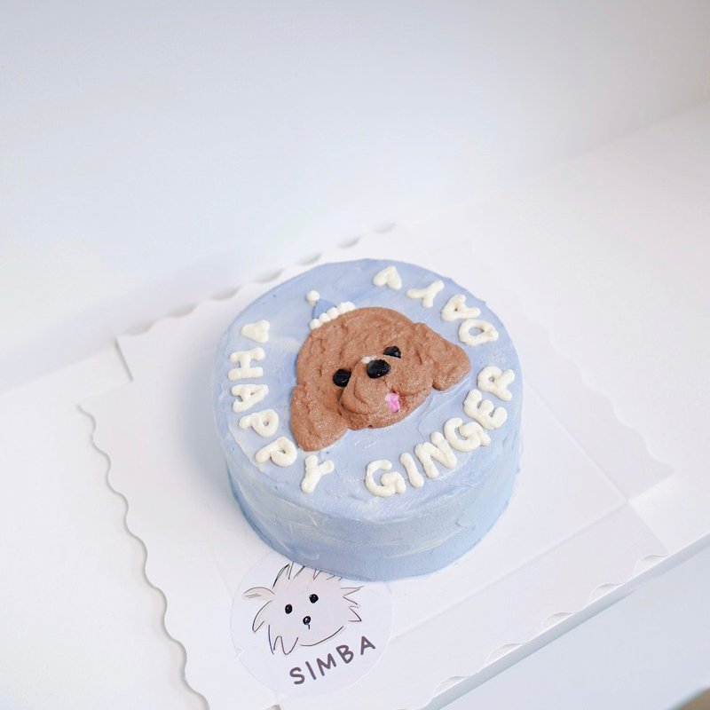 Little Simba 手绘头像生日蛋糕 - My Birthday Cake! - 猫罐头/鲜食 - 其他材质 