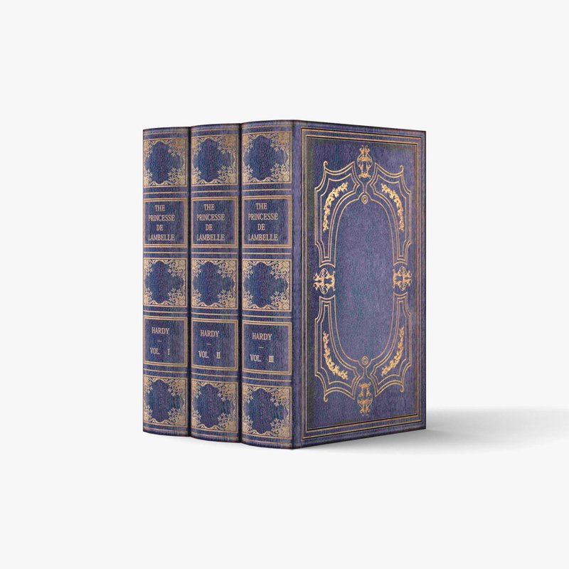 fake book boxes / NB I -02-A【S / 3 books】 | 3D papercrafts, PDF templates - 图文模板设计 - 其他材质 