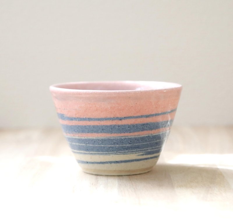 揉捏自由杯晨曦天空3 - 其他杯子 - 陶 粉红色