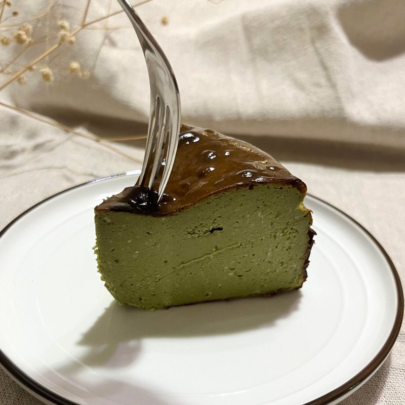 【浓抹茶烤奶酪蛋糕】严选日本静冈抹茶 - 蛋糕/甜点 - 其他材质 绿色