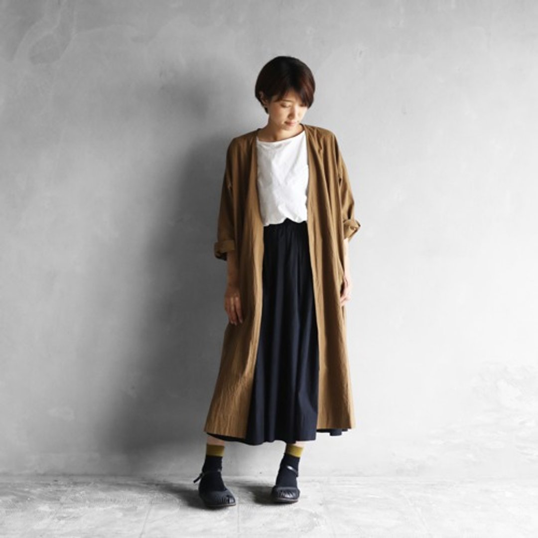 Weathercloth Cordigan (Brown) [Unisex] - 女装休闲/机能外套 - 棉．麻 