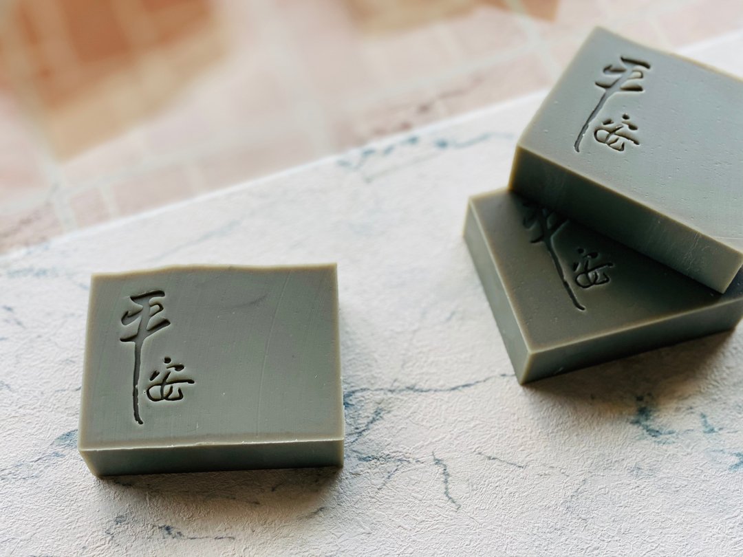 CHIASOAP/左手香艾草平安皂/温和/适合所有肤质 - 肥皂/手工皂 - 环保材料 绿色