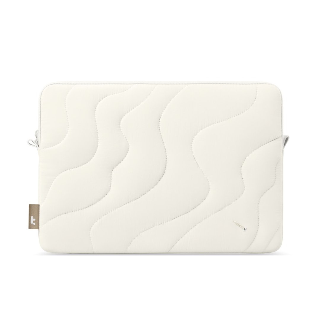 Tomtoc 地球纹理 冰河世纪 13~16 寸 MacBook Pro、MacBook Air - 电脑包 - 聚酯纤维 白色