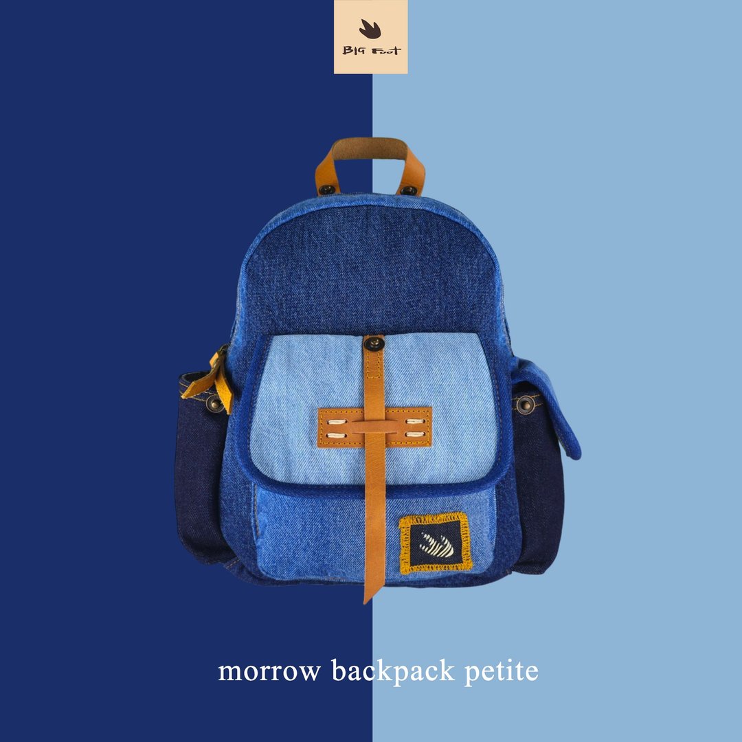 Big Foot 品牌 小背包 Morrow Backpack Petite 款式，颜色：蓝色 - 后背包/双肩包 - 其他材质 
