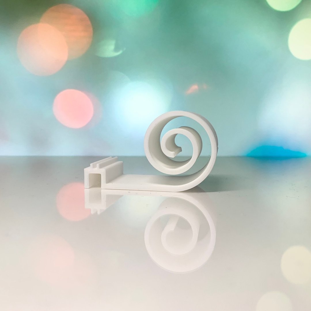 snail I smartphone stand - 其他 - 环保材料 白色