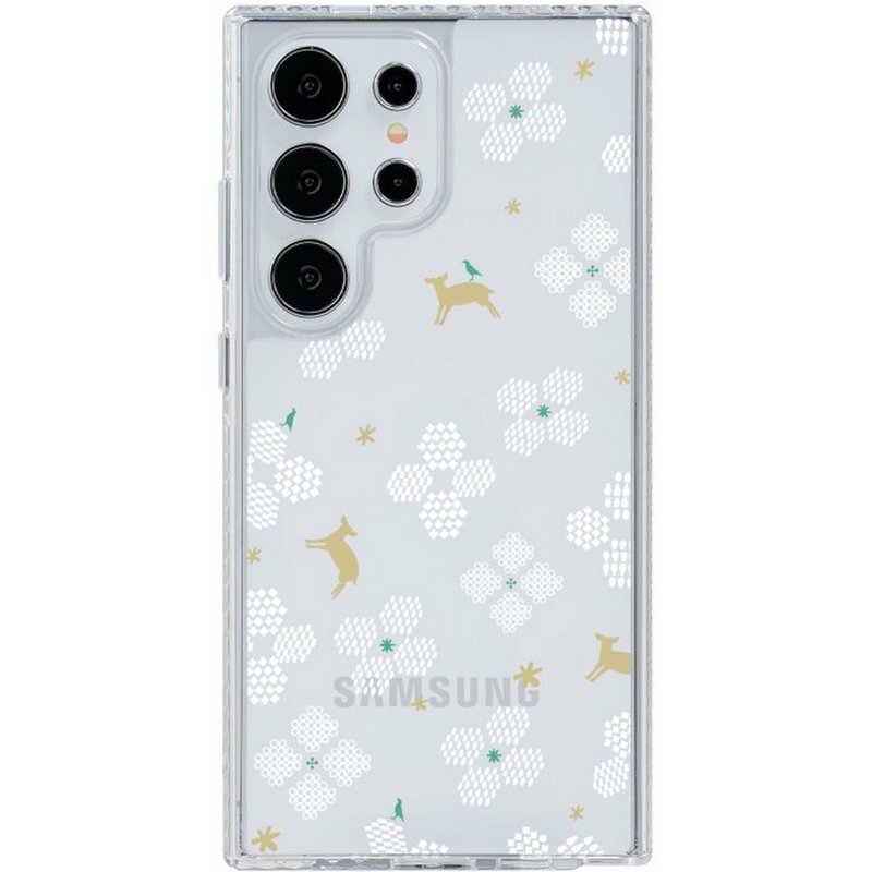 花开原野 透白Samsung Fold/Flip6气垫防摔/标准/镜面手机壳 - 手机壳/手机套 - 塑料 多色