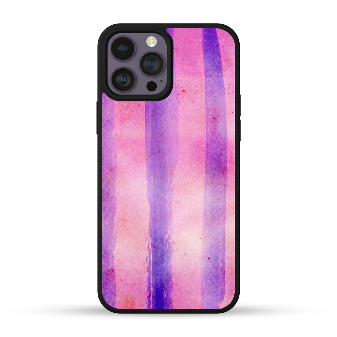 蓝色的 复古条纹 iPhone手机壳 三星手机壳 - 手机壳/手机套 - 塑料 多色