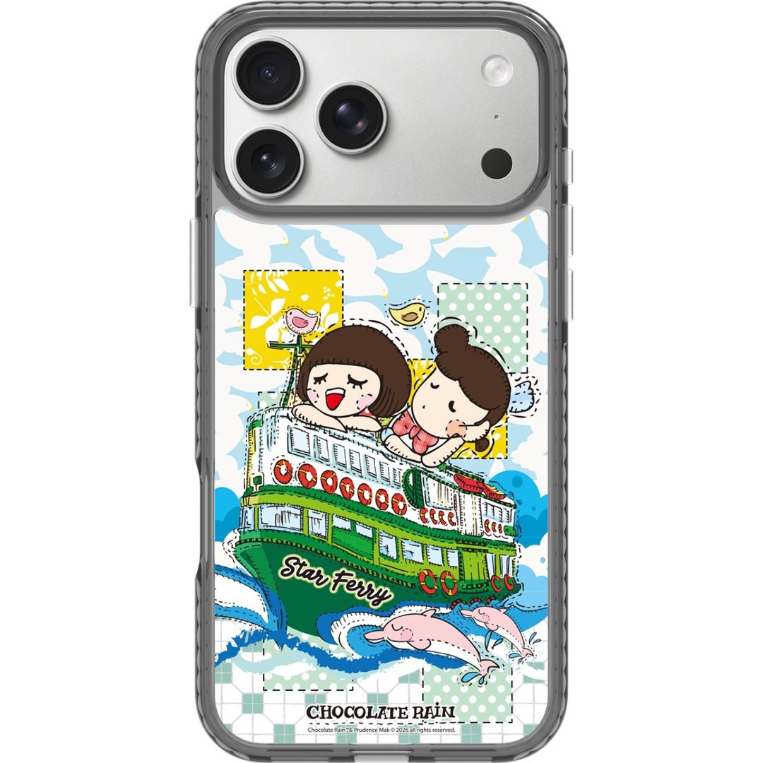 天星小轮历险记 iPhone17 Samsung S26 气垫标准防摔镜面 - 手机壳/手机套 - 塑料 多色