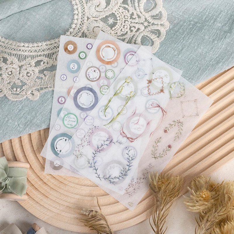 可爱的 - 转印贴纸 - 贴纸 - 塑料 