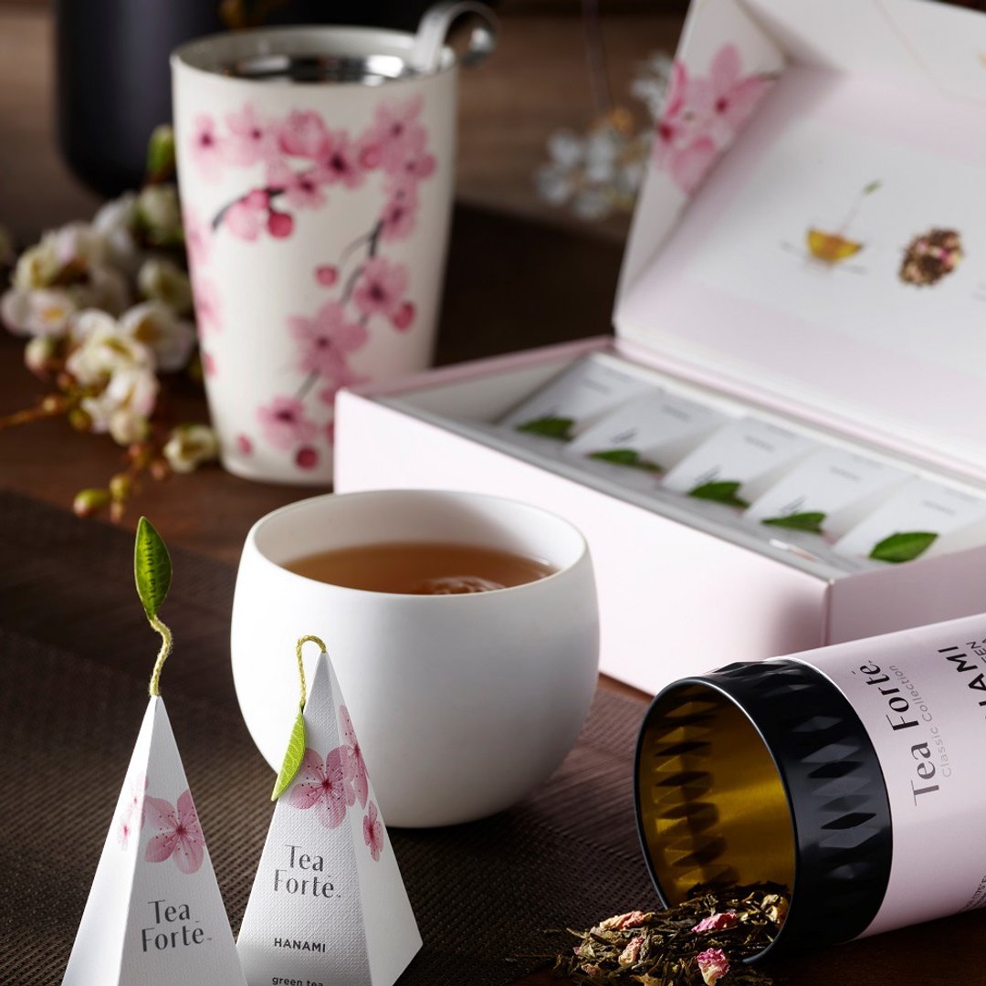 Tea Forte 又见樱花雨 赏樱飨樱组(花见卡缇杯+原叶花见茶) - 茶具/茶杯 - 瓷 