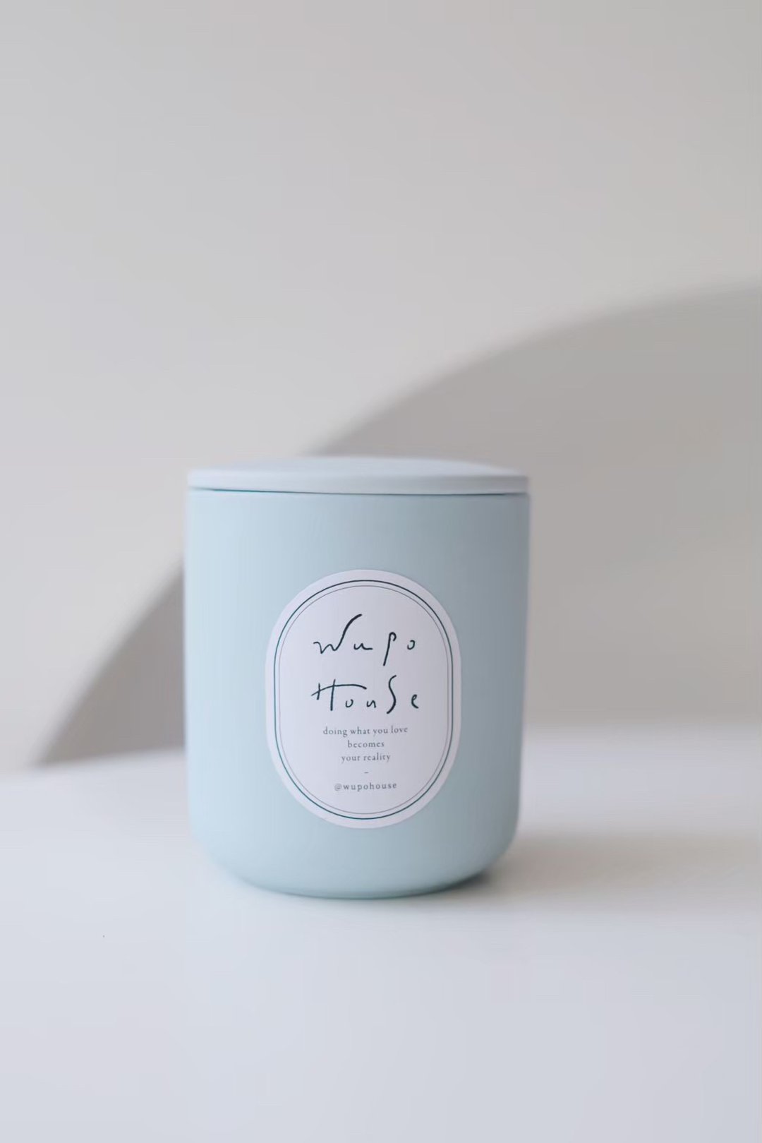 【香氛蜡烛】马卡龙色系家族 /  Mirto 帕尔玛之水 - 蜡烛/烛台 - 蜡 蓝色
