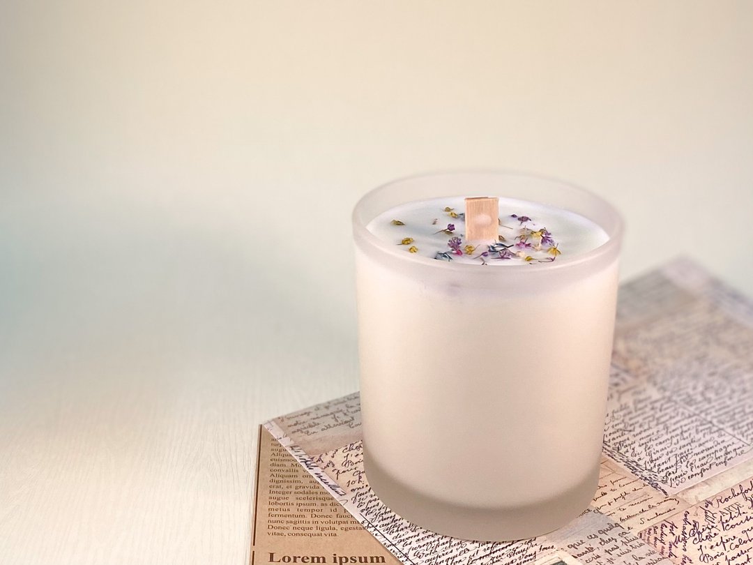 【手作香氛蜡烛】圆杯(可选容量/精油)/情人节礼盒/定制化礼物 - 蜡烛/烛台 - 玻璃 