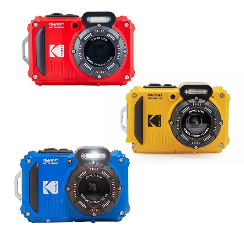 KODAK 柯达 PIXPRO数位相机 WPZ2 16MP 4倍光学变焦 防水数位相机 - 相机 - 防水材质 
