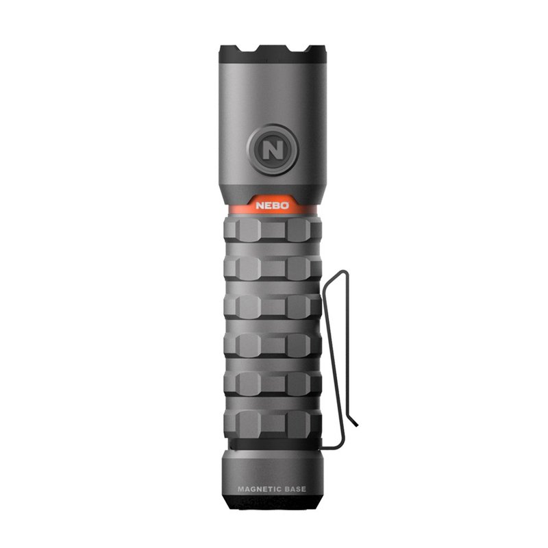 【NEBO】Torchy2K掌上型手电筒-USB充电 2000流明 IPX6 - 露营用品 - 其他金属 黑色