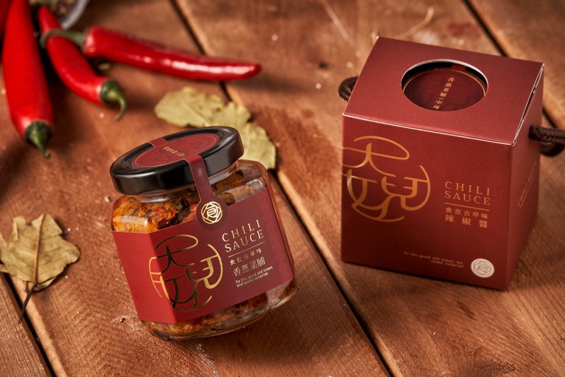 大女儿顶级手作辣椒酱香葱菜圃可选辣度单入礼盒下单区 - 熟食小吃 - 玻璃 