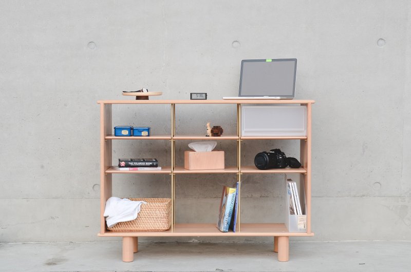 CC-001(custom cabinet)白蜡木 双面 柜子 - 其他家具 - 木头 咖啡色