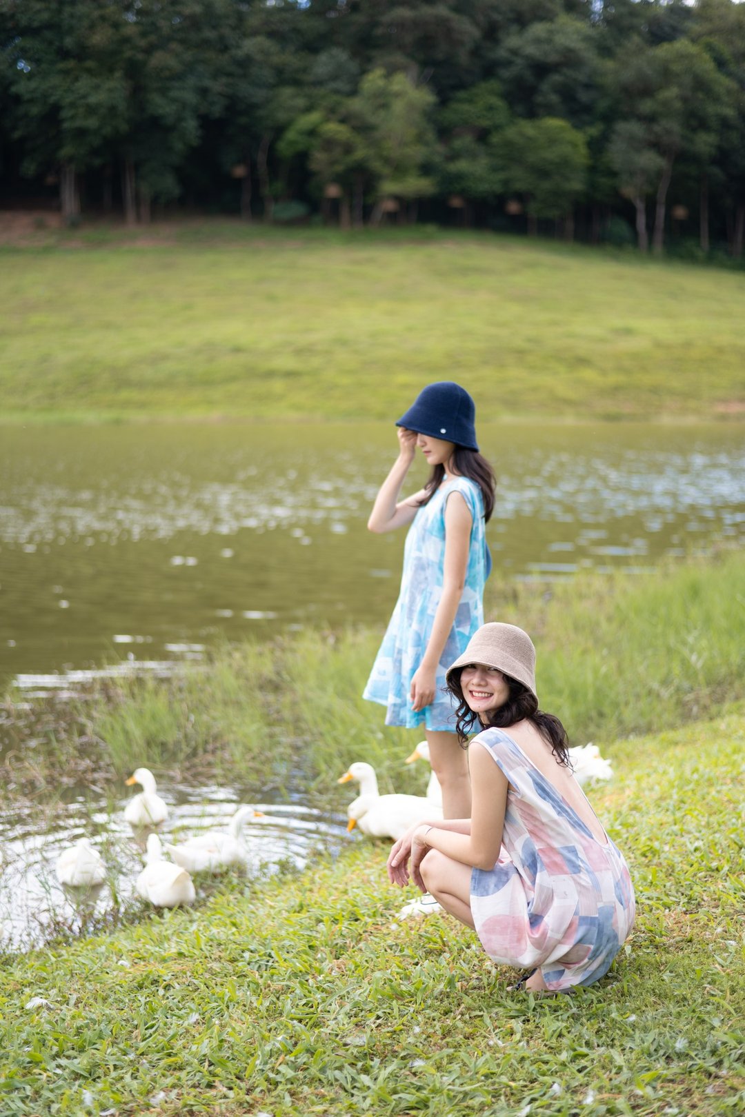 Poupe - 裙裤套装 - 其他 - 棉 多色