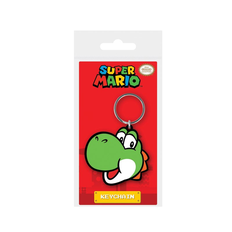 【原装英国入口】 任天堂超级玛利欧Yoshi Egg 耀西龙钥匙圈 - 钥匙链/钥匙包 - 其他材质 绿色