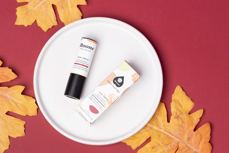 Aroma Cool Balm :In Stick case :Thai smile blend - 旅行套装 - 蜡 红色