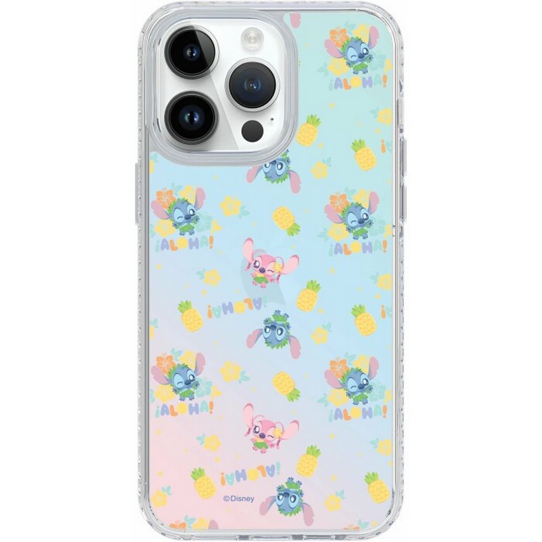 迪士尼 史迪奇一家 iPhone16 Samsung S25气垫标准防摔镜面手机壳 - 手机壳/手机套 - 塑料 多色