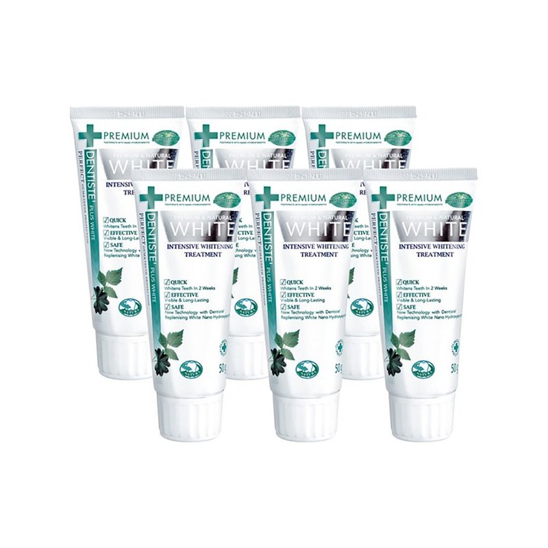 DENTISTE'牙医选天然净白优质牙膏50g (6入组) - 牙刷/口腔清洁 - 其他材质 