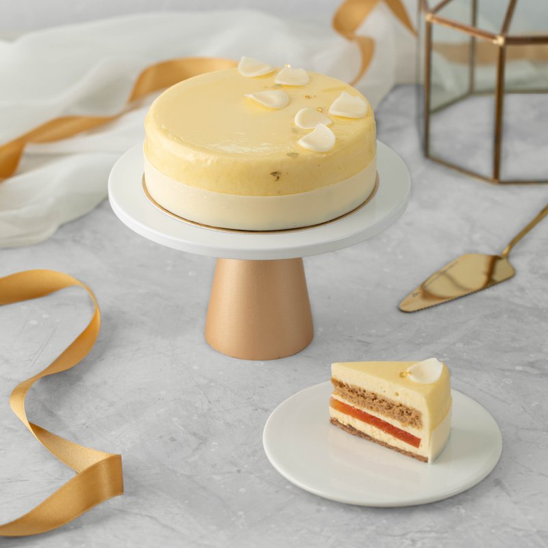 【母亲节限定】橙心6寸 - 蛋糕/甜点 - 新鲜食材 黄色