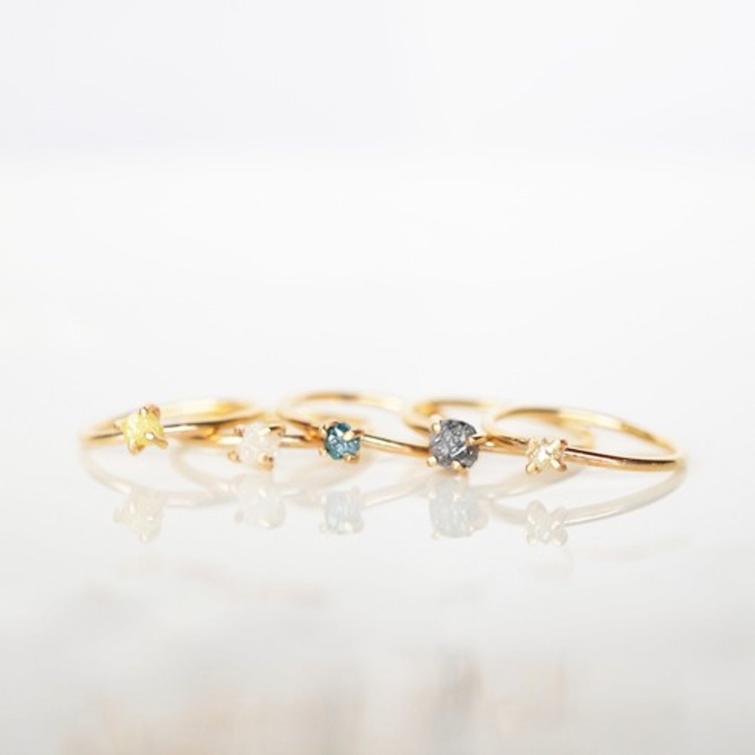 Option-Ring / Change to K10 - 戒指 - 其他金属 金色