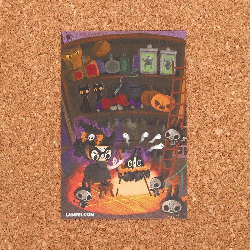 明信片Postcard   Happy Halloween - 苏飞伴你四季 - 卡片/明信片 - 纸 多色