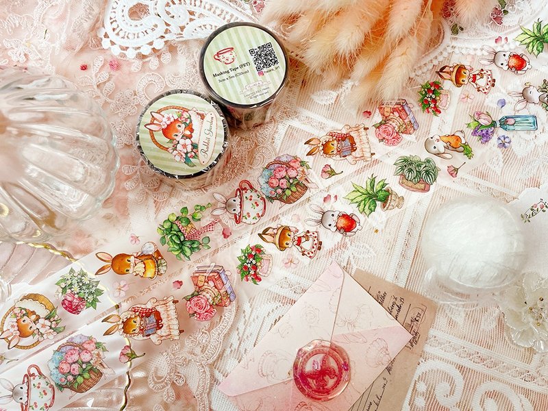 *PET_Rabbit Garden & Boutique - 纸胶带 - 纸 