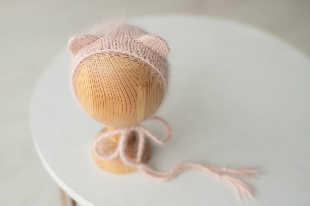 新生儿女孩的粉红色帽子：小女孩的完美服装 - 婴儿饰品 - 其他材质 粉红色